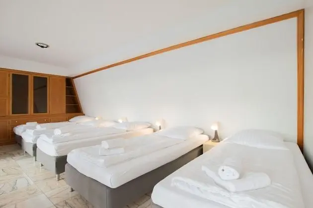 Deluxe Apart Daire, 2 Yatak Odası, Bahçe Manzaralı, Köşe (incl. end cleaning fee €59)
