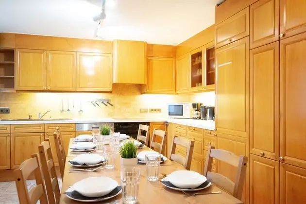 Deluxe Apart Daire, 2 Yatak Odası, Bahçe Manzaralı, Köşe (incl. end cleaning fee €59)