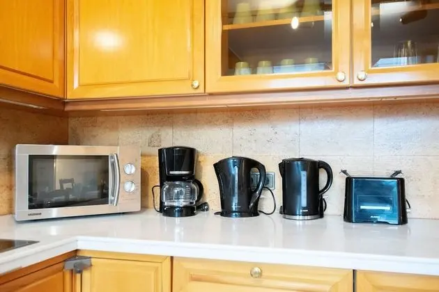 Deluxe Apart Daire, 2 Yatak Odası, Bahçe Manzaralı, Köşe (incl. end cleaning fee €59)