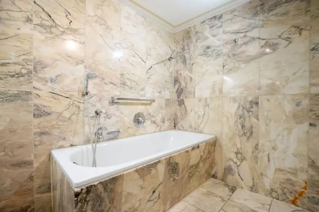 Deluxe Apart Daire, 2 Yatak Odası, Bahçe Manzaralı, Köşe (incl. end cleaning fee €59)