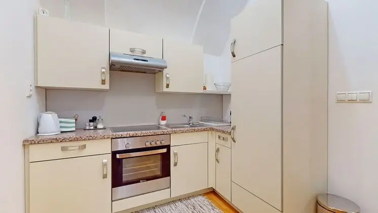 City Apart Daire, 1 Yatak Odası, Mutfak