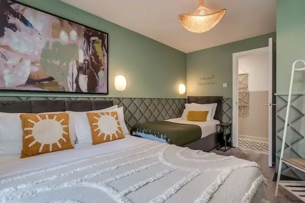 Deluxe Apart Daire, Banyolu/Duşlu (2 Bed)