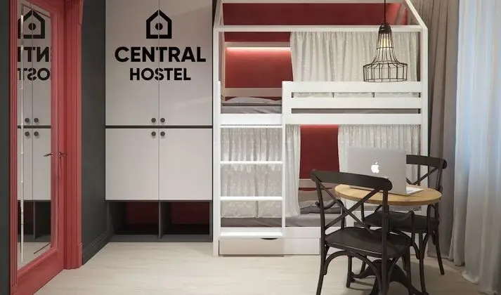Ortak Ranzalı Oda, Sadece kadınlar için (4 guests, Red)