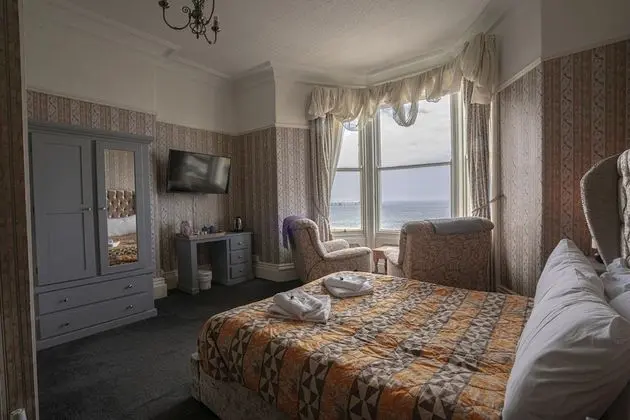 Deluxe Tek Büyük Yataklı Oda, 1 Çift Kişilik Yatak, Deniz Manzaralı