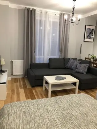 Comfort Apart Daire, 1 Büyük (Queen) Boy Yatak ve Çekyat, Mutfak, Avlu Manzaralı