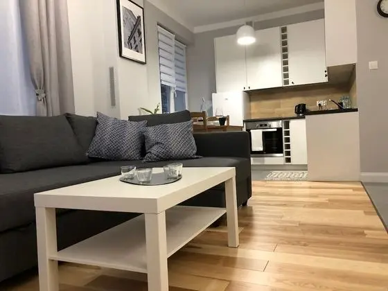 Comfort Apart Daire, 1 Büyük (Queen) Boy Yatak ve Çekyat, Mutfak, Avlu Manzaralı