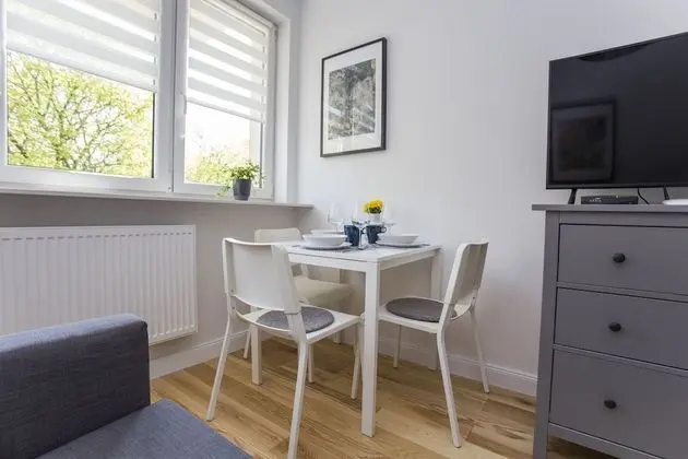 Comfort Apart Daire, 1 Yatak Odası, Küçük Mutfak, Bahçe Manzaralı
