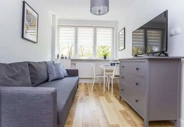 Comfort Apart Daire, 1 Yatak Odası, Küçük Mutfak, Bahçe Manzaralı
