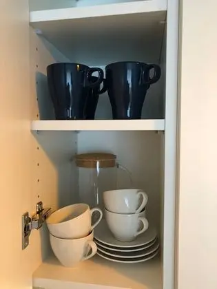 Comfort Apart Daire, Küçük Mutfak, Avlu Manzaralı