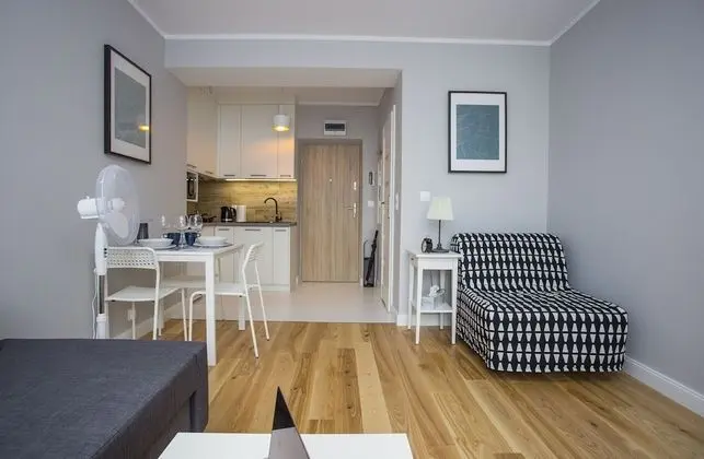 Comfort Apart Daire, Küçük Mutfak, Avlu Manzaralı