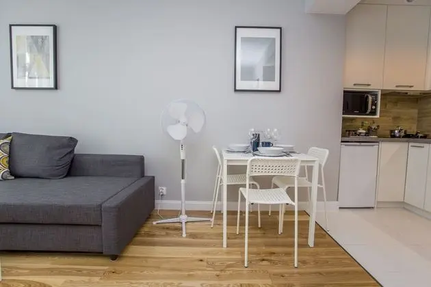 Comfort Apart Daire, Küçük Mutfak, Avlu Manzaralı