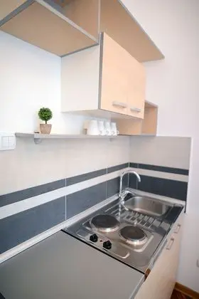 City Apart Daire, 1 Yatak Odası, Mutfak