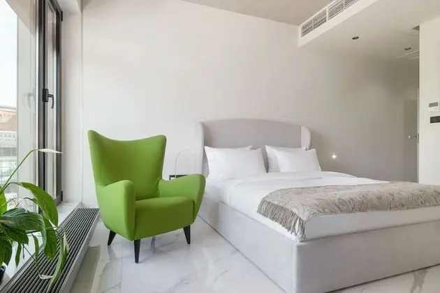 Deluxe Apart Daire, 1 Büyük (Queen) Boy Yatak, Küçük Mutfak, Şehir Manzaralı