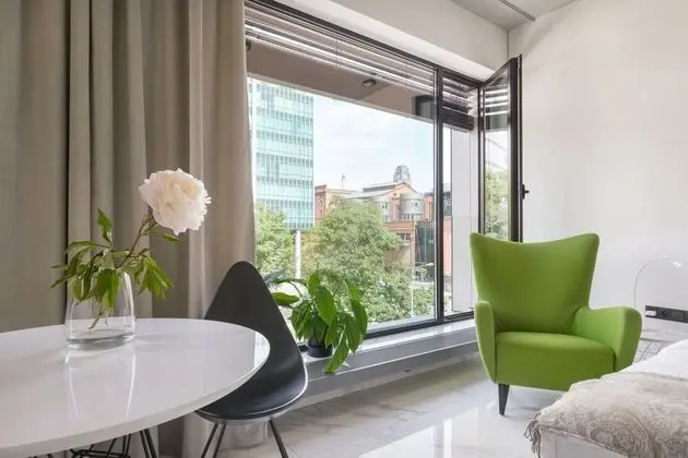 Deluxe Apart Daire, 1 Büyük (Queen) Boy Yatak, Küçük Mutfak, Şehir Manzaralı