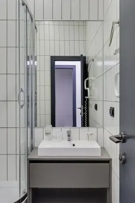 Basic İki Ayrı Yataklı Oda, 2 Tek Kişilik Yatak, Sigara İçilmez, Buzdolabı