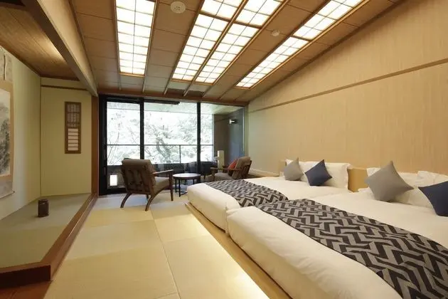 Basic İki Ayrı Yataklı Oda, 2 Çift Kişilik Yatak, Sigara İçilmez (Sukiyaki Dinner Included)
