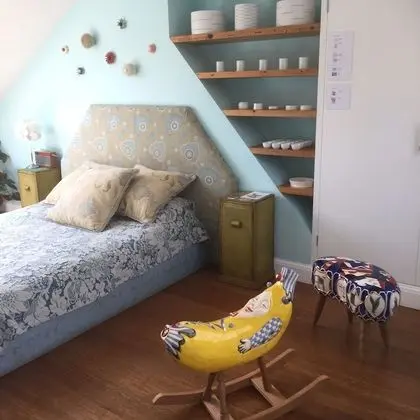 Deluxe Tek Büyük Yataklı Oda (Loft Room)