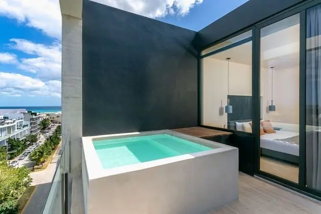 Luxury Çatı Katı Süiti (Penthouse), 1 En Büyük (King) Boy Yatak ve Çekyat, Kişiye Özel Havuzlu