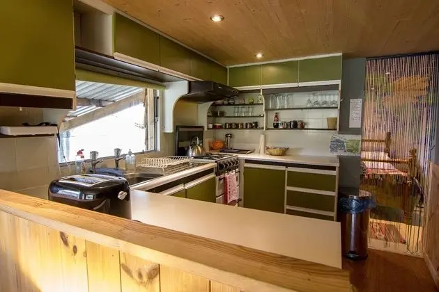 Kulübe (upcycled static caravan)