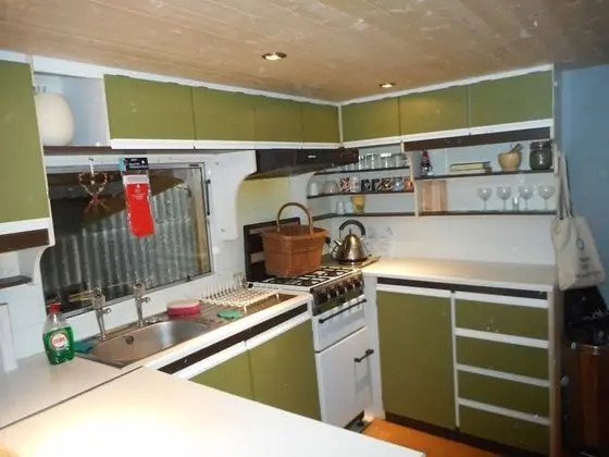 Kulübe (upcycled static caravan)