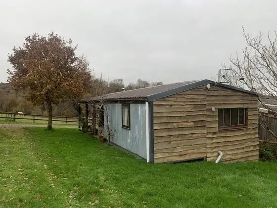 Kulübe (upcycled static caravan)