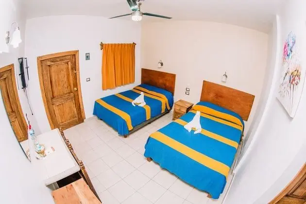 Habitacion doble con venitlador