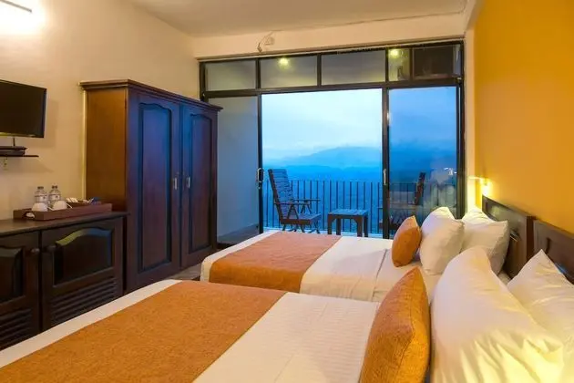 Deluxe İki Ayrı Yataklı Oda, Balkon, Dağ Manzaralı