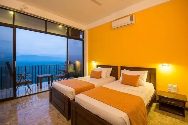 Deluxe İki Ayrı Yataklı Oda, Balkon, Dağ Manzaralı