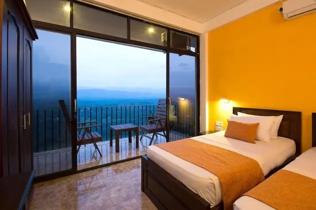 Deluxe İki Ayrı Yataklı Oda, Balkon, Dağ Manzaralı