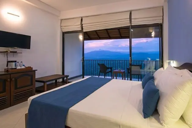 Deluxe Tek Büyük Yataklı Oda, Balkon, Dağ Manzaralı