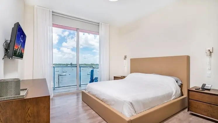 Deluxe Apart Daire, 1 Yatak Odası, Sigara İçilmez, Marina Manzaralı