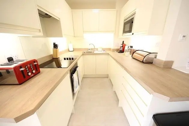 Apart Daire, Banyolu/Duşlu, Kısmi Deniz Manzaralı (Purbeck View)