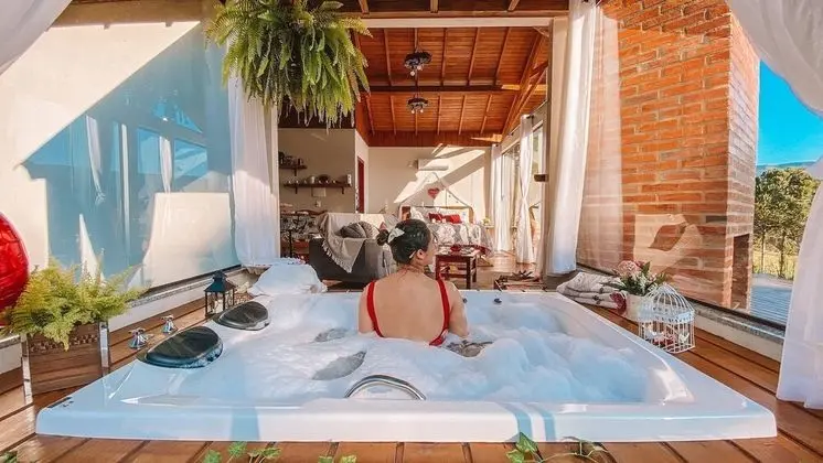 Luxury Dağ Evi, Jakuzi, Dağ Manzaralı