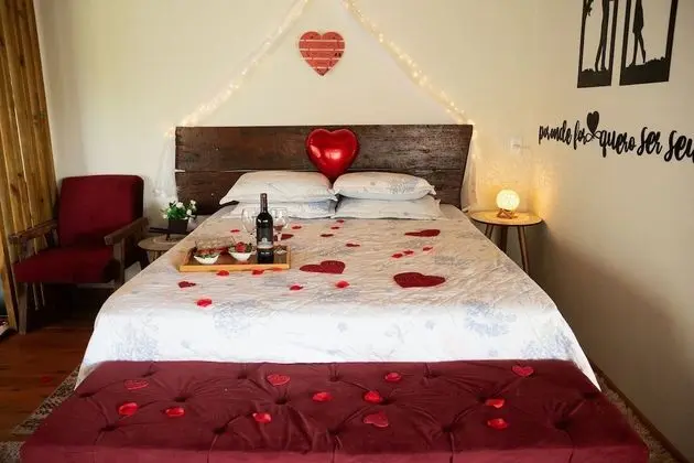 Romantic Dağ Evi, Sıcak Su Küveti, Dağ Manzaralı