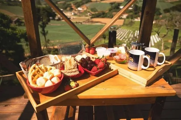 Romantic Dağ Evi, Sıcak Su Küveti, Dağ Manzaralı