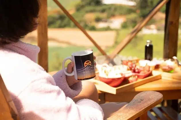 Romantic Dağ Evi, Sıcak Su Küveti, Dağ Manzaralı