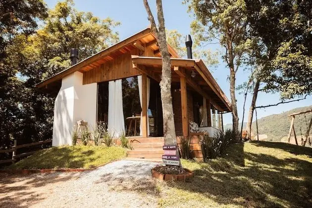 Romantic Dağ Evi, Sıcak Su Küveti, Dağ Manzaralı