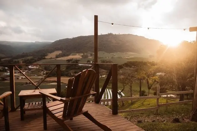 Romantic Dağ Evi, Sıcak Su Küveti, Dağ Manzaralı