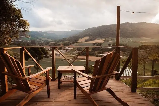 Romantic Dağ Evi, Sıcak Su Küveti, Dağ Manzaralı