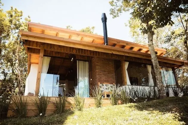 Romantic Dağ Evi, Sıcak Su Küveti, Dağ Manzaralı