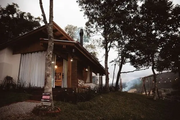 Romantic Dağ Evi, Sıcak Su Küveti, Dağ Manzaralı