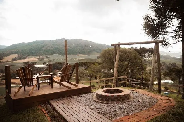 Romantic Dağ Evi, Sıcak Su Küveti, Dağ Manzaralı