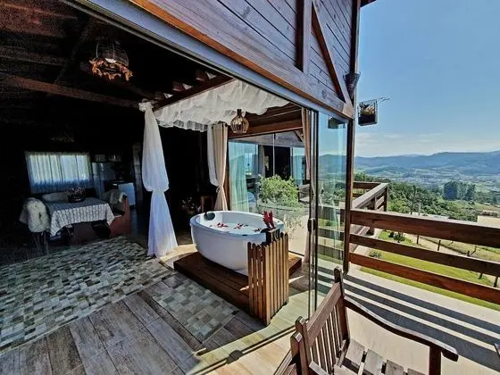 Chale da Montanha com Ofuro - Sto Amaro