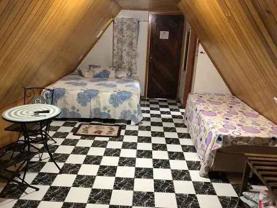 Comfort Dağ Evi, 1 Büyük (Queen) Boy Yatak, Avlu Manzaralı