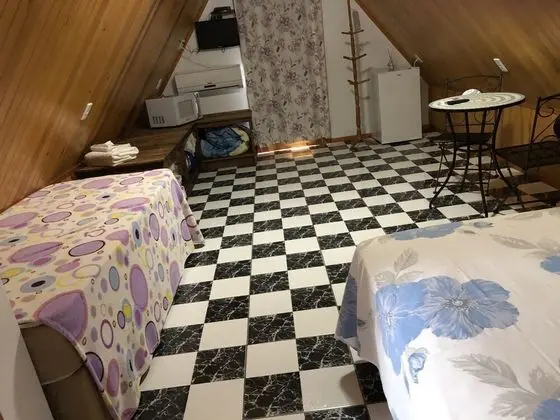 Comfort Dağ Evi, 1 Büyük (Queen) Boy Yatak, Avlu Manzaralı