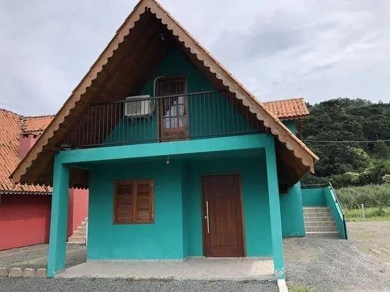 Comfort Dağ Evi, 1 Büyük (Queen) Boy Yatak, Avlu Manzaralı