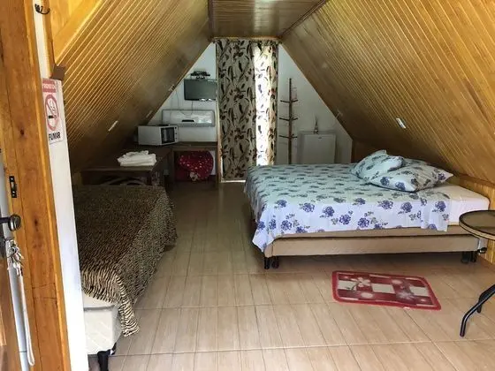 Comfort Dağ Evi, 1 Büyük (Queen) Boy Yatak, Avlu Manzaralı