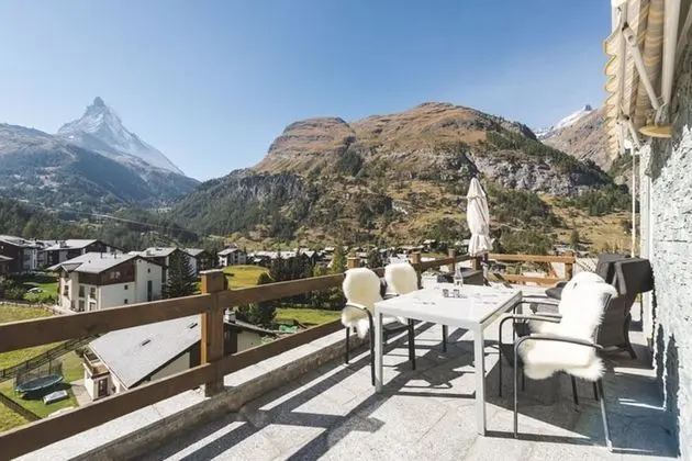 Apart Daire, Sigara İçilmez, Dağ Manzaralı (Matterhorn View Apartment Zermatt)
