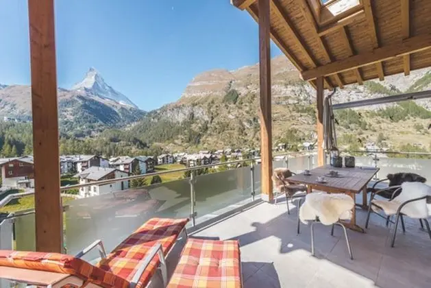 Çatı Katı Süiti (Penthouse), Birden Çok Yatak, Sigara İçilmez (Duplex - Matterhorn View)