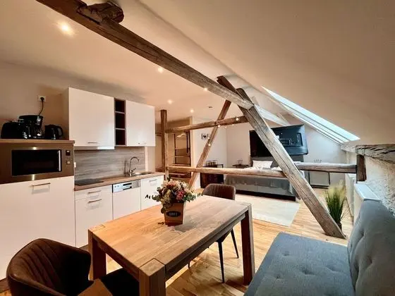 1,5 Zimmer Loft Bergblick & Marktblik